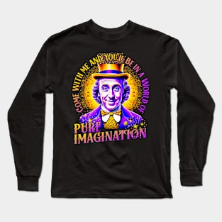 Willy Wonka Pure Imagination Long Sleeve T-Shirt